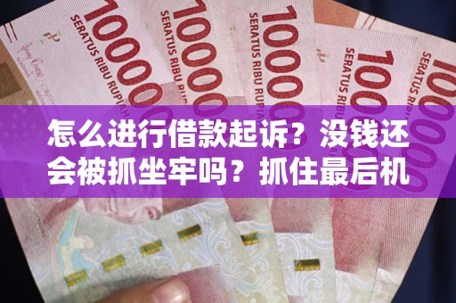 济南怎么进行借款起诉？没钱还会被抓坐牢吗？抓住最后机会！