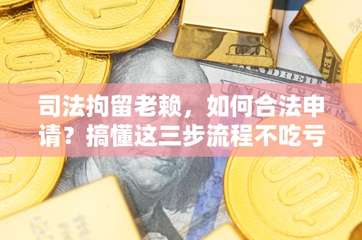 济南司法拘留老赖，如何合法申请？搞懂这三步流程不吃亏！