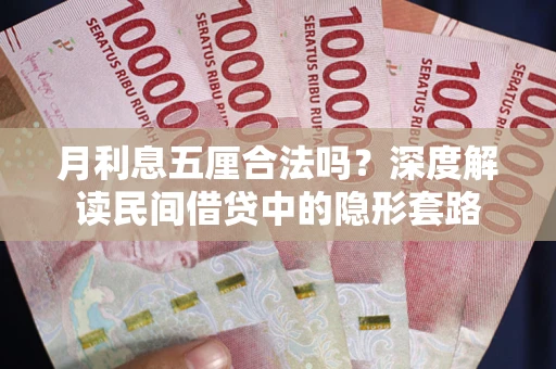 济南月利息五厘合法吗？深度解读民间借贷中的隐形套路