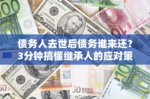 济南债务人去世后债务谁来还？3分钟搞懂继承人的应对策略
