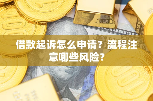 济南借款起诉怎么申请？流程注意哪些风险？