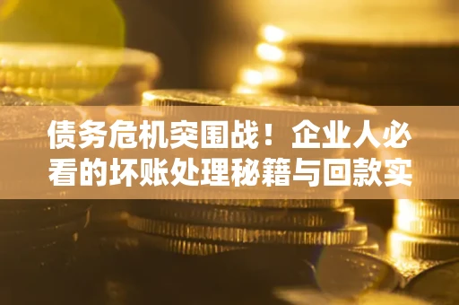济南债务危机突围战！企业人必看的坏账处理秘籍与回款实战指南