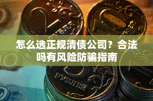 济南怎么选正规清债公司？合法吗有风险防骗指南